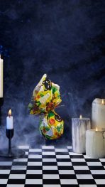 Do The Monster Mash Lokta Wrap – 35cm x 35cm - 图片 3