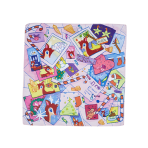 Christmas Deer Travels – 50cm x 50cm